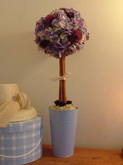 Lilac Suprise Silk Topiary Tree